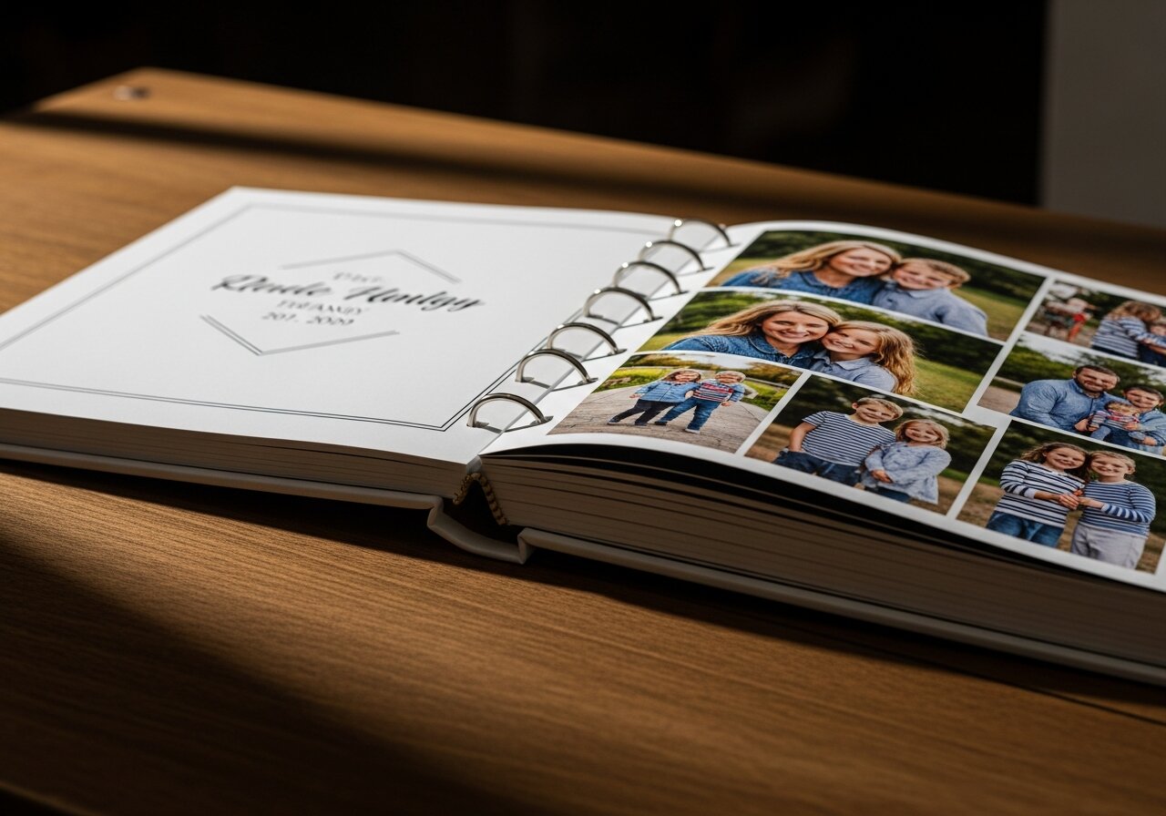Album foto premium personalizat