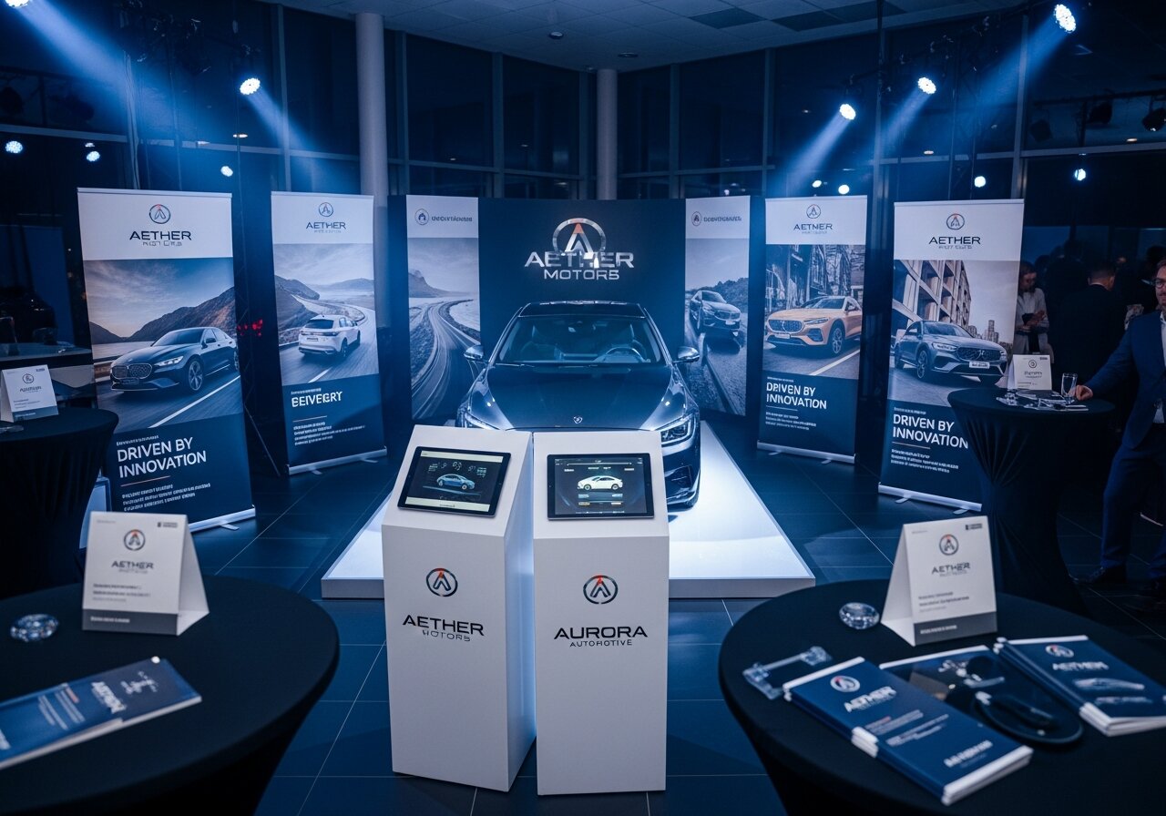 Rollup-uri și display la eveniment auto