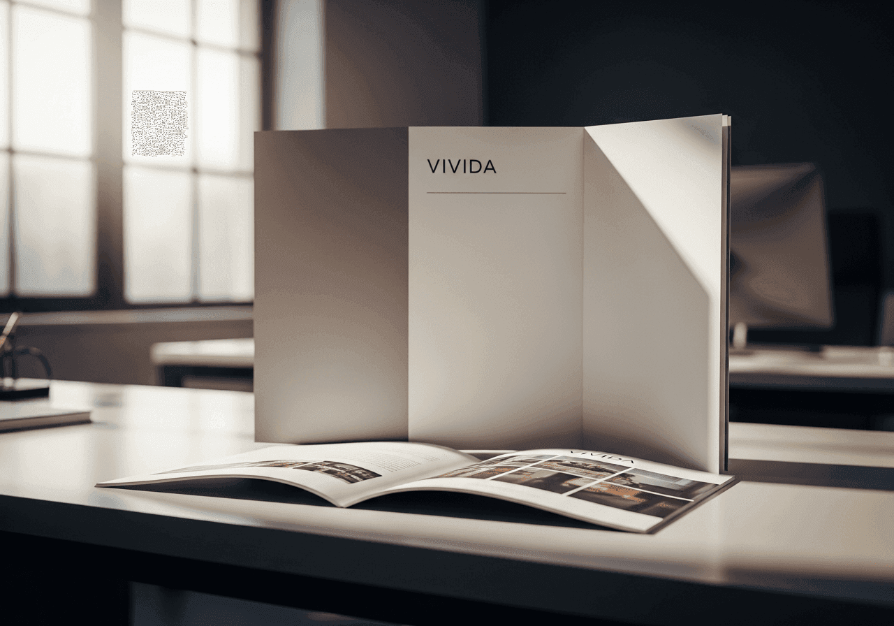 Pliant tri-fold (DL sau A4)