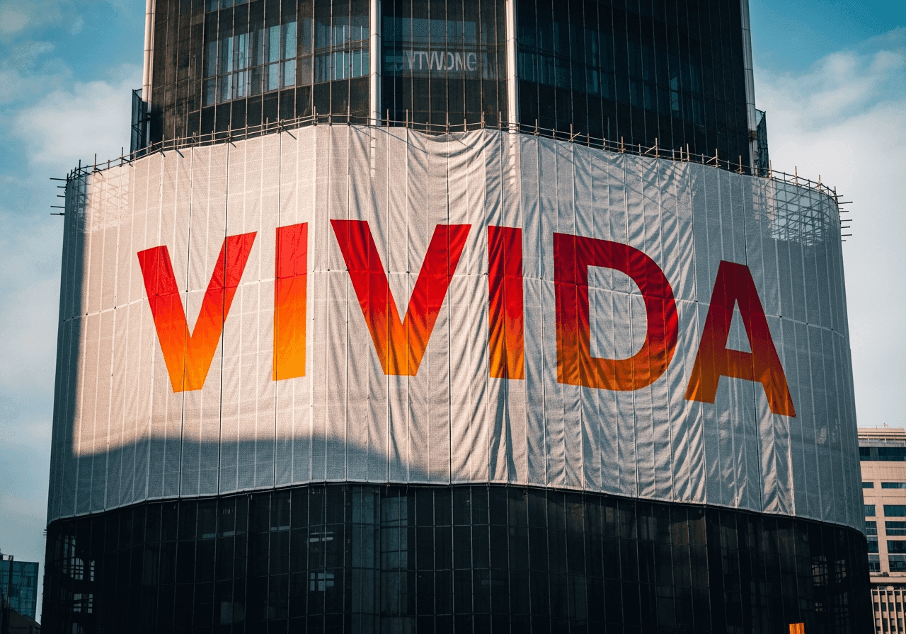 Banner mesh publicitar